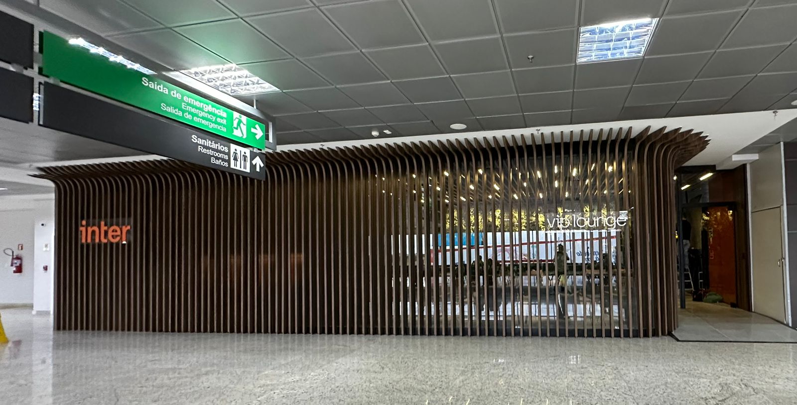 Inter inaugura Sala VIP no Aeroporto de Curitiba