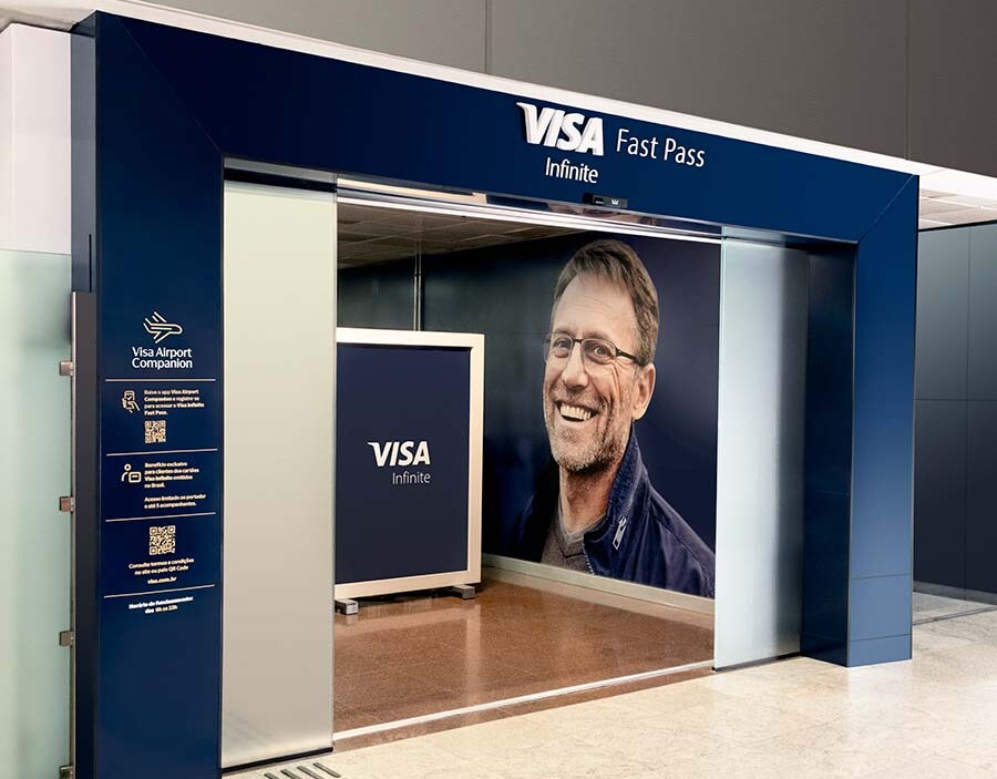 Visa inaugura Fast Pass no Aeroporto do Galeão no dia 31 de julho