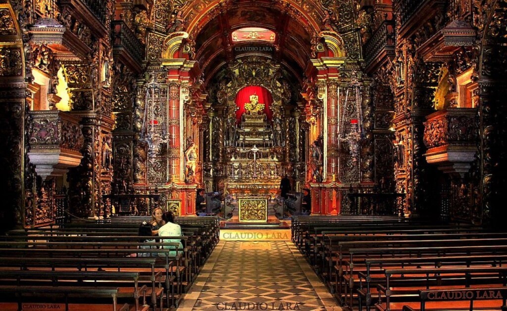 Locais sagrados, santuário, catedral, corredor, Paróquia, construção, local de adoração, interno, altar, igreja, capela