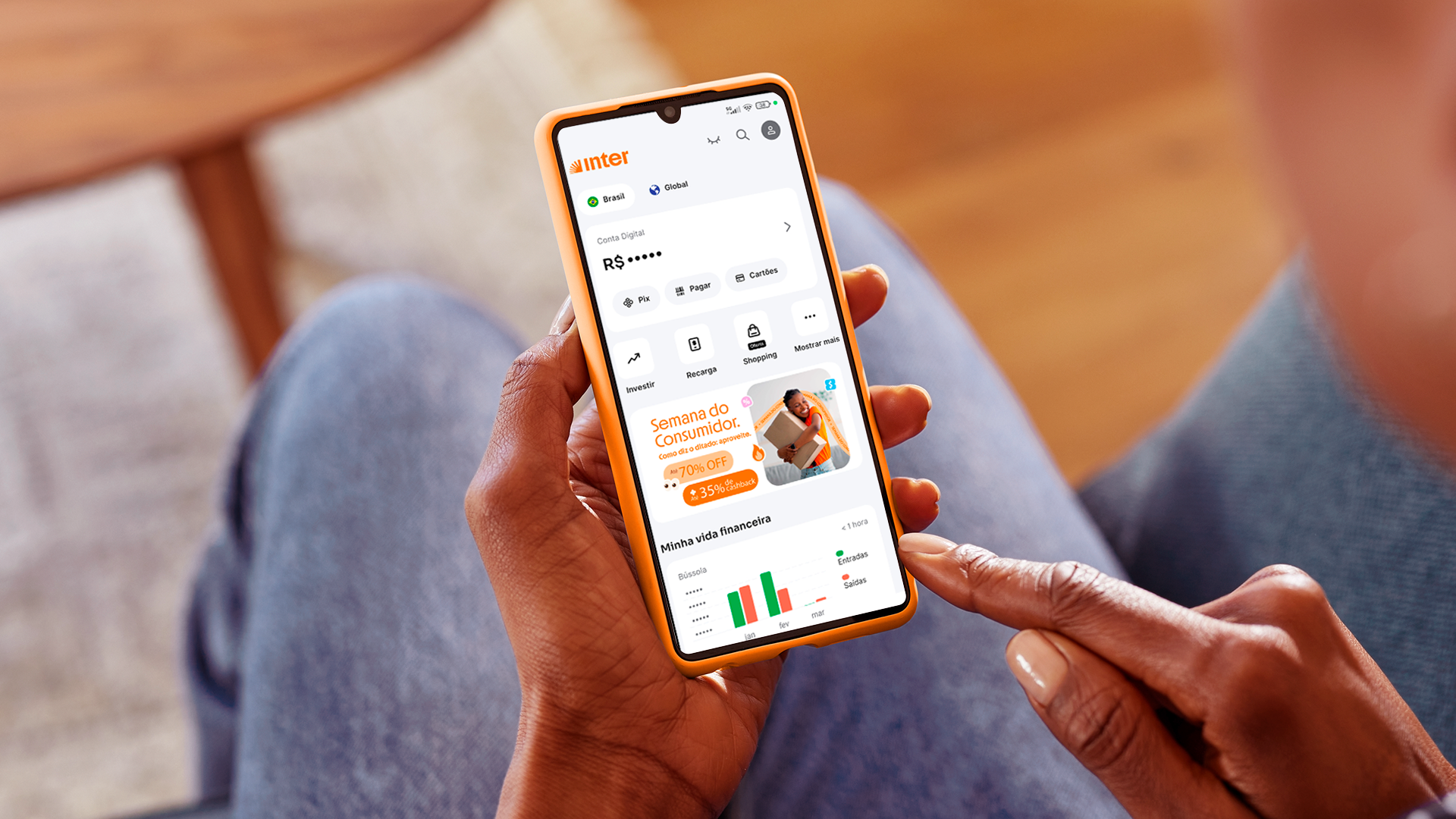 Semana do Consumidor: Inter oferece até 15% de cashback no segmento de viagens