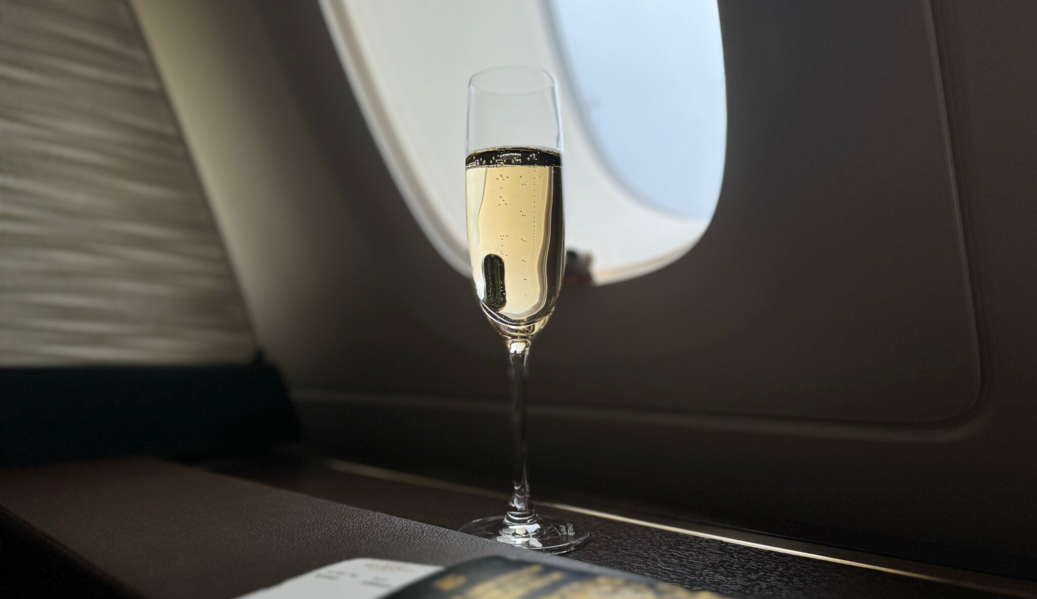 IMG_0583 Conheça a carta de vinhos da primeira classe da Etihad Airways - Champanhe por R$ 800