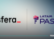 Transfira pontos da Esfera para o LATAM Pass com até 30% de bônus