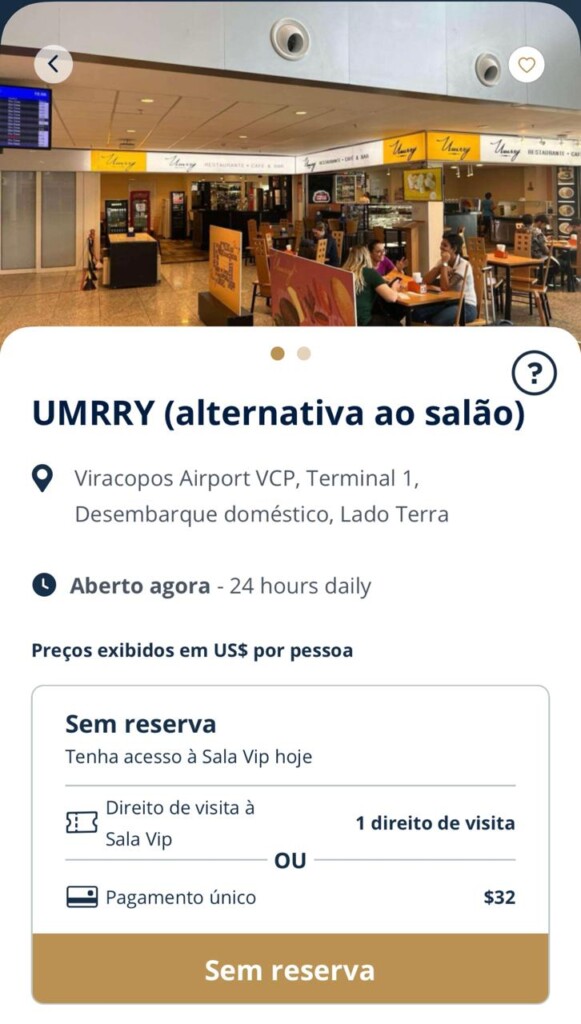 visa airport companion restaurante umrry