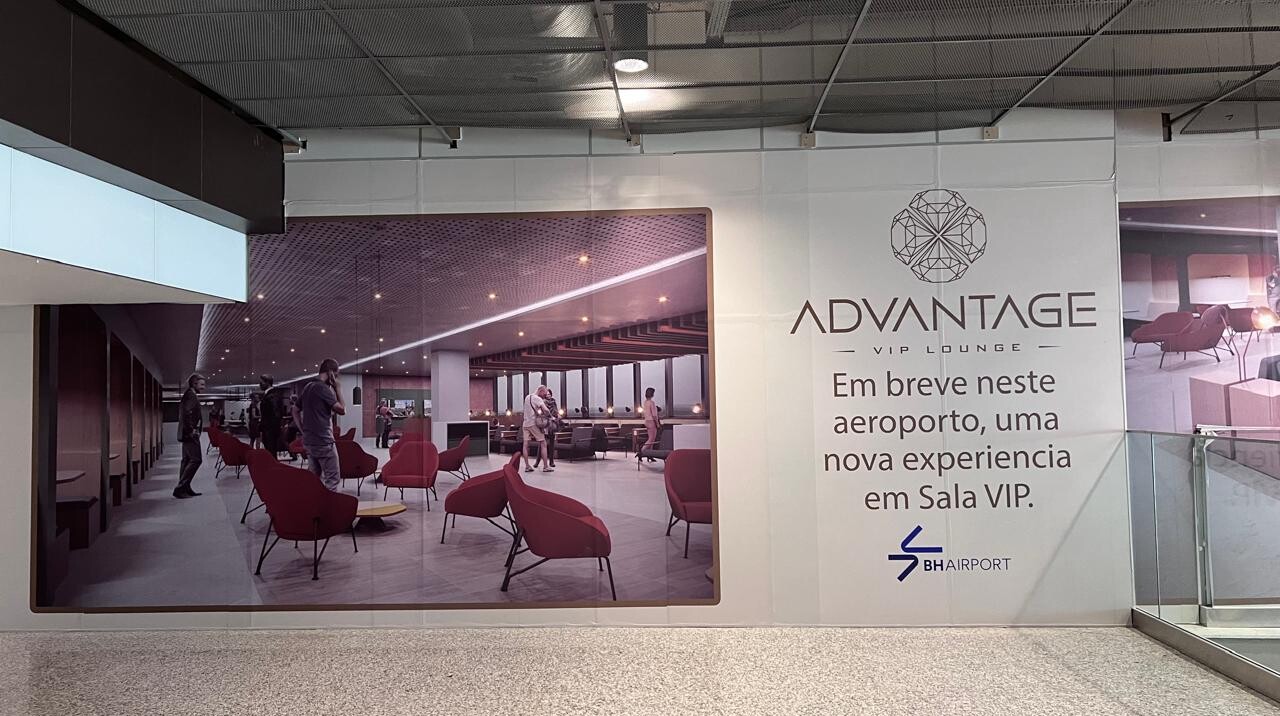 Advantage VIP Lounge terá nova unidade no Aeroporto de Belo Horizonte