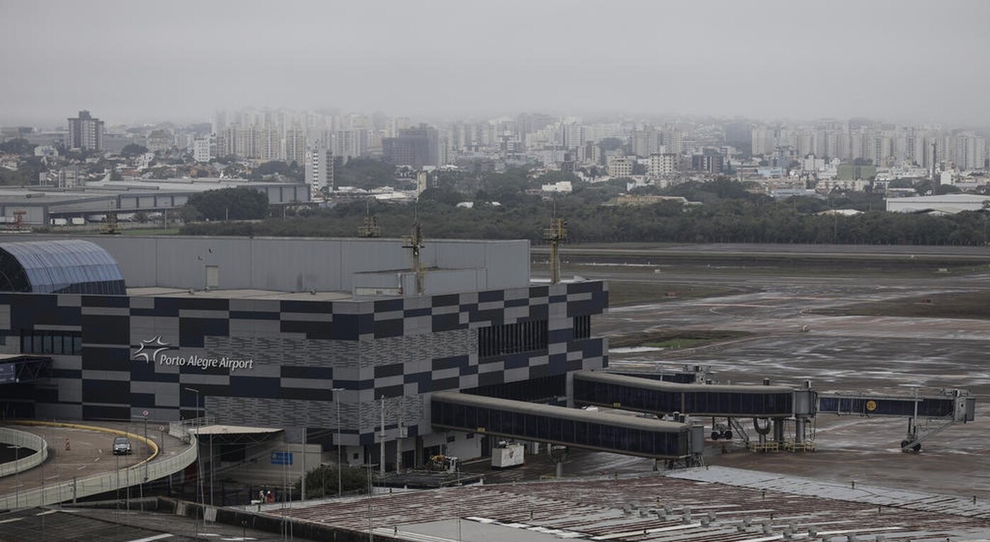 Aeroporto Salgado Filho em Porto Alegre retomará operações de voos diários a partir de outubro