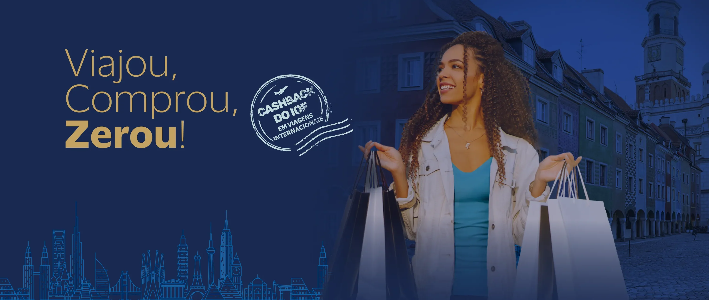 Cartões Caixa oferecem cashback do IOF