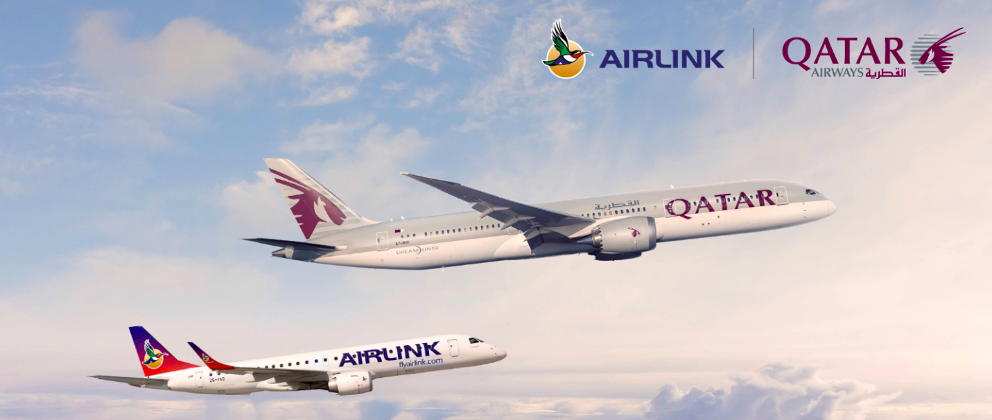 Airlink e Qatar Airways