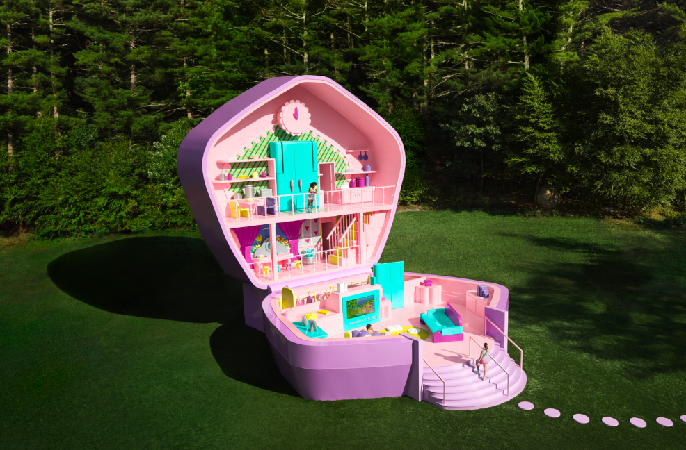 Airbnb anuncia hospedagens na casa da Polly Pocket em comemoração aos seus 35 anos