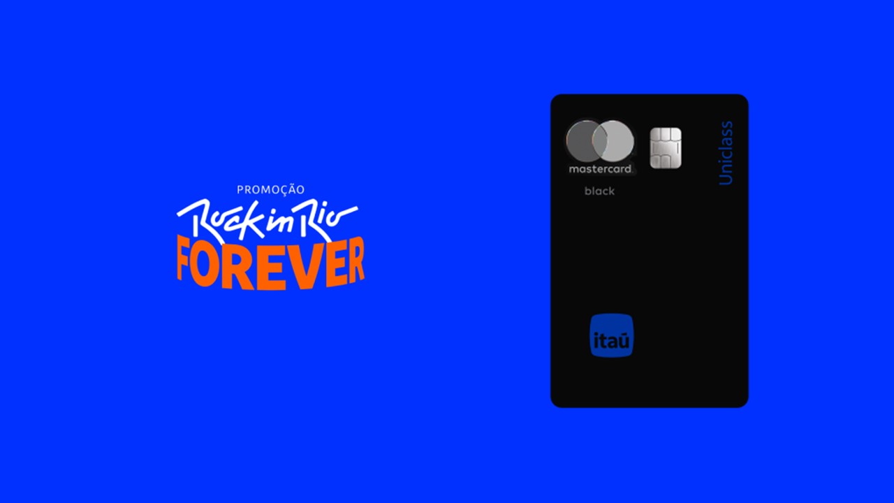 Peça o seu Itaú Uniclass e concorra a 100 anos de ingressos para o Rock in Rio