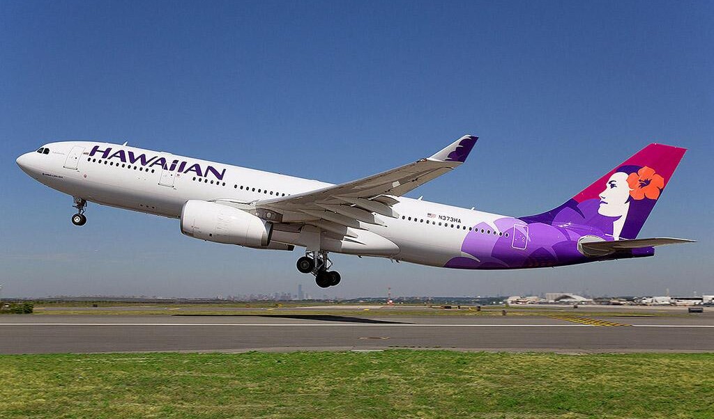HAWAIIAN A330 200 Hawaiian Airlines passa a disponibilizar Wi-Fi Starlink em seus voos