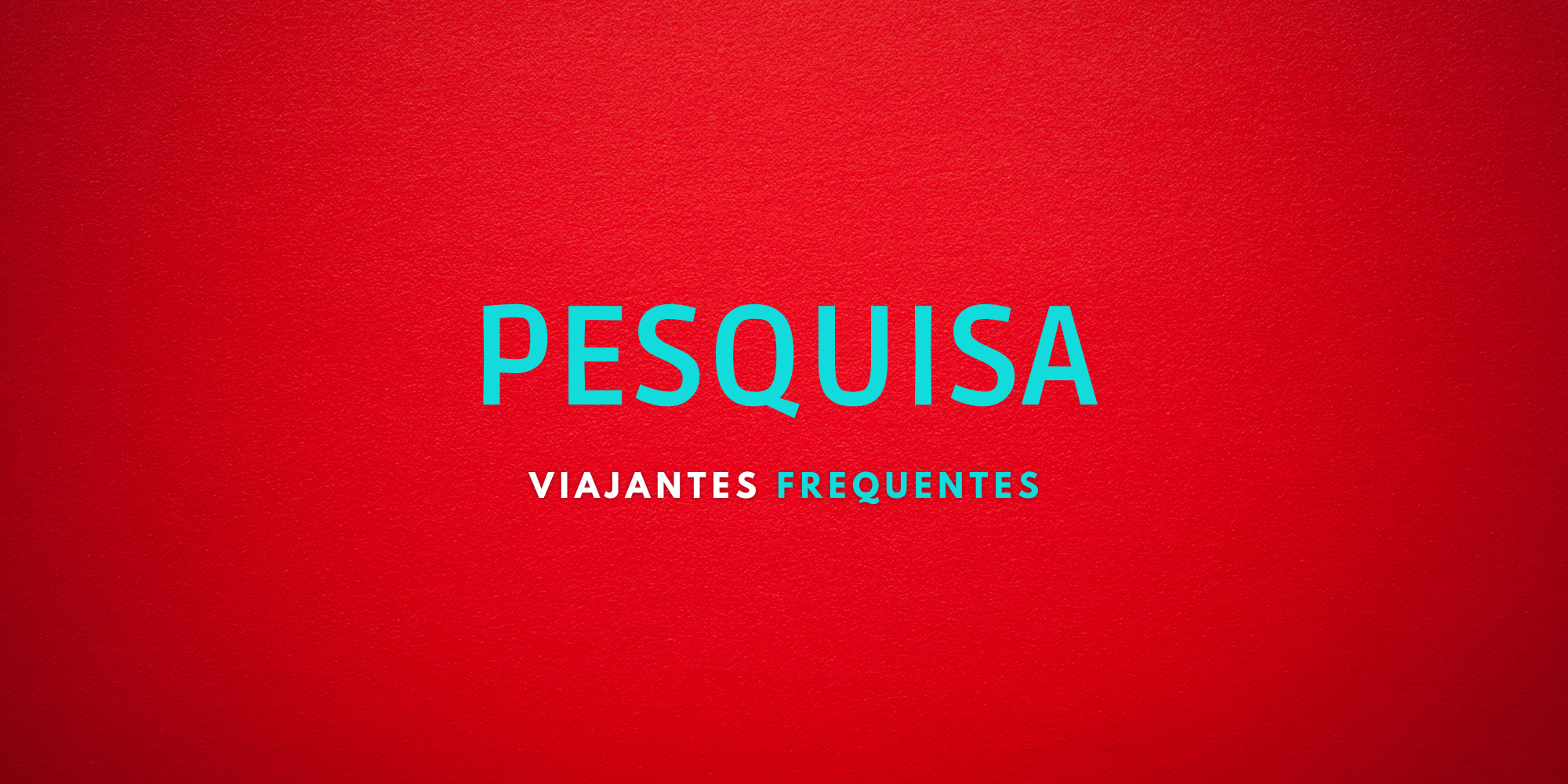 Últimas horas! Participe da pesquisa anual do PPV sobre Viajantes Frequentes em parceria com a Collinson