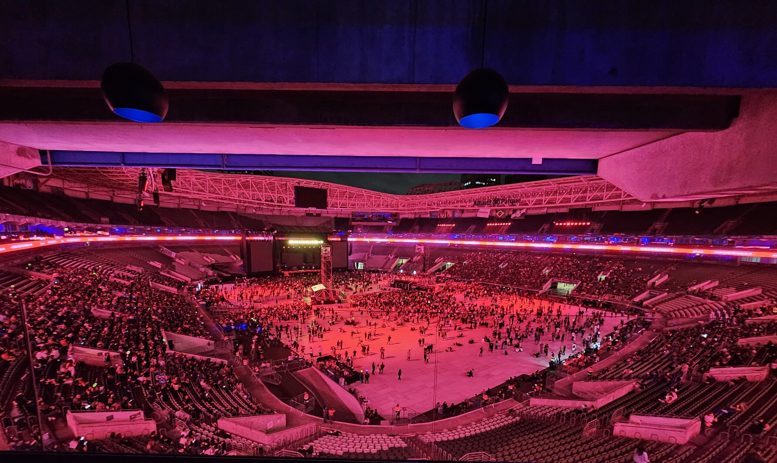 Como foi assistir ao show de Lenny Kravitz no camarote da Esfera no Allianz Parque