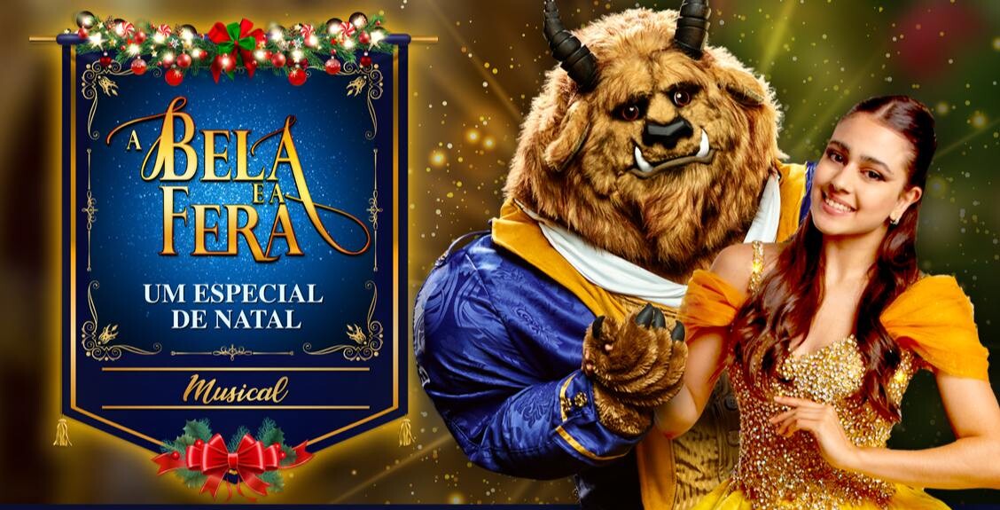 Bela bileto.sympla.com.br A Bela e a Fera: Um Especial de Natal em São Paulo