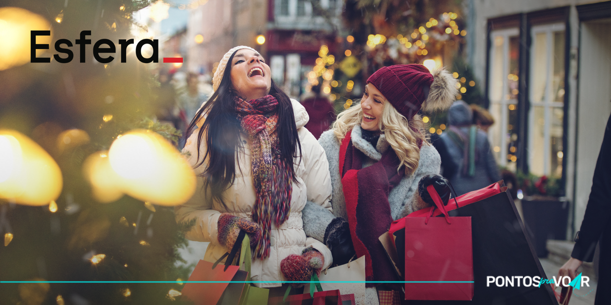 Como acumular pontos Esfera com suas compras de Natal