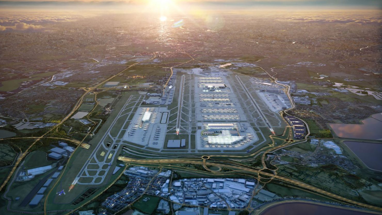 Governo britânico apoia ampliação do Aeroporto de Heathrow com a contrução da terceira pista
