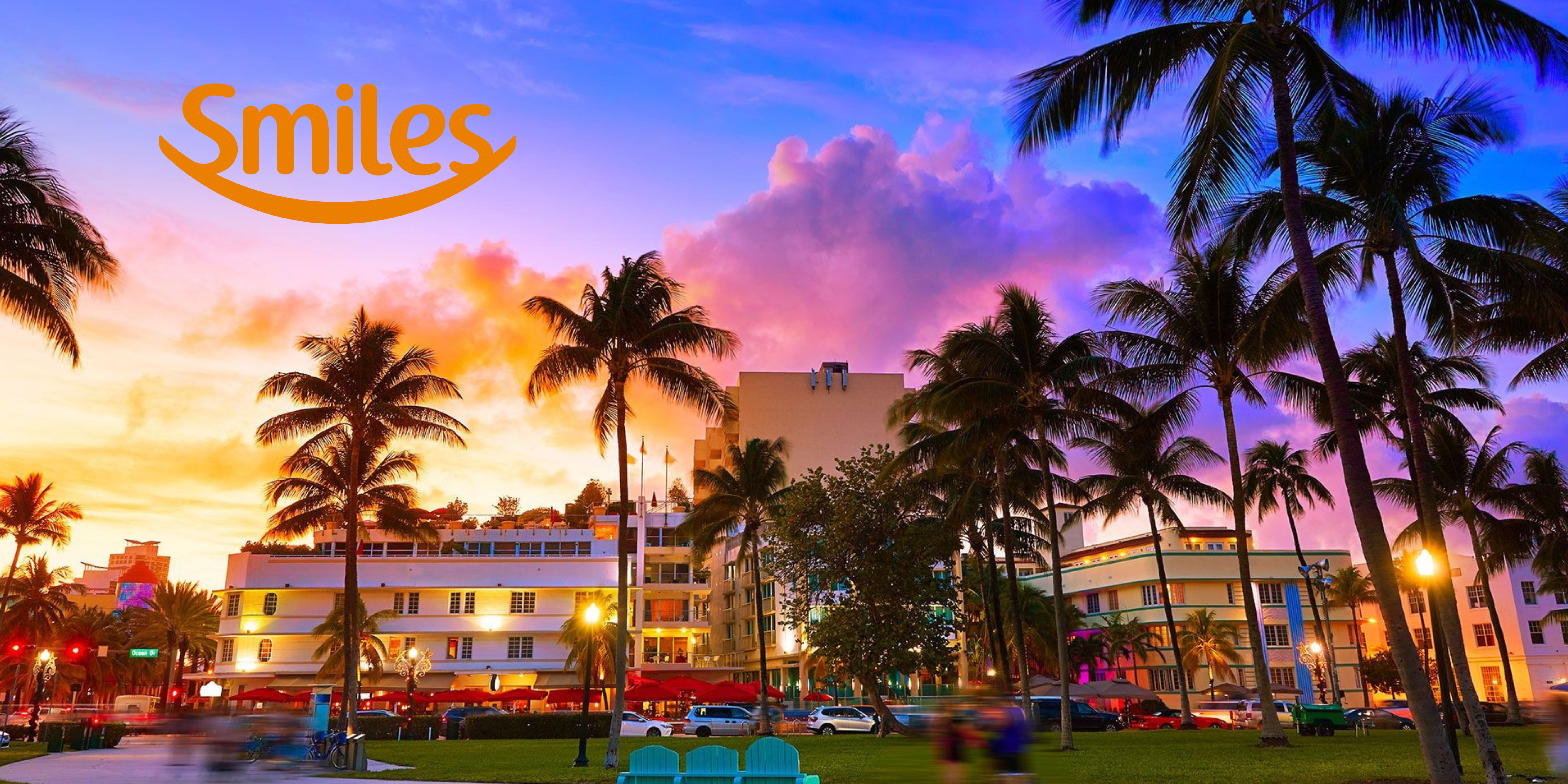 Smiles banner miami Alerta de passagens PPV! Voe para Miami a partir de 31.500 milhas Smiles