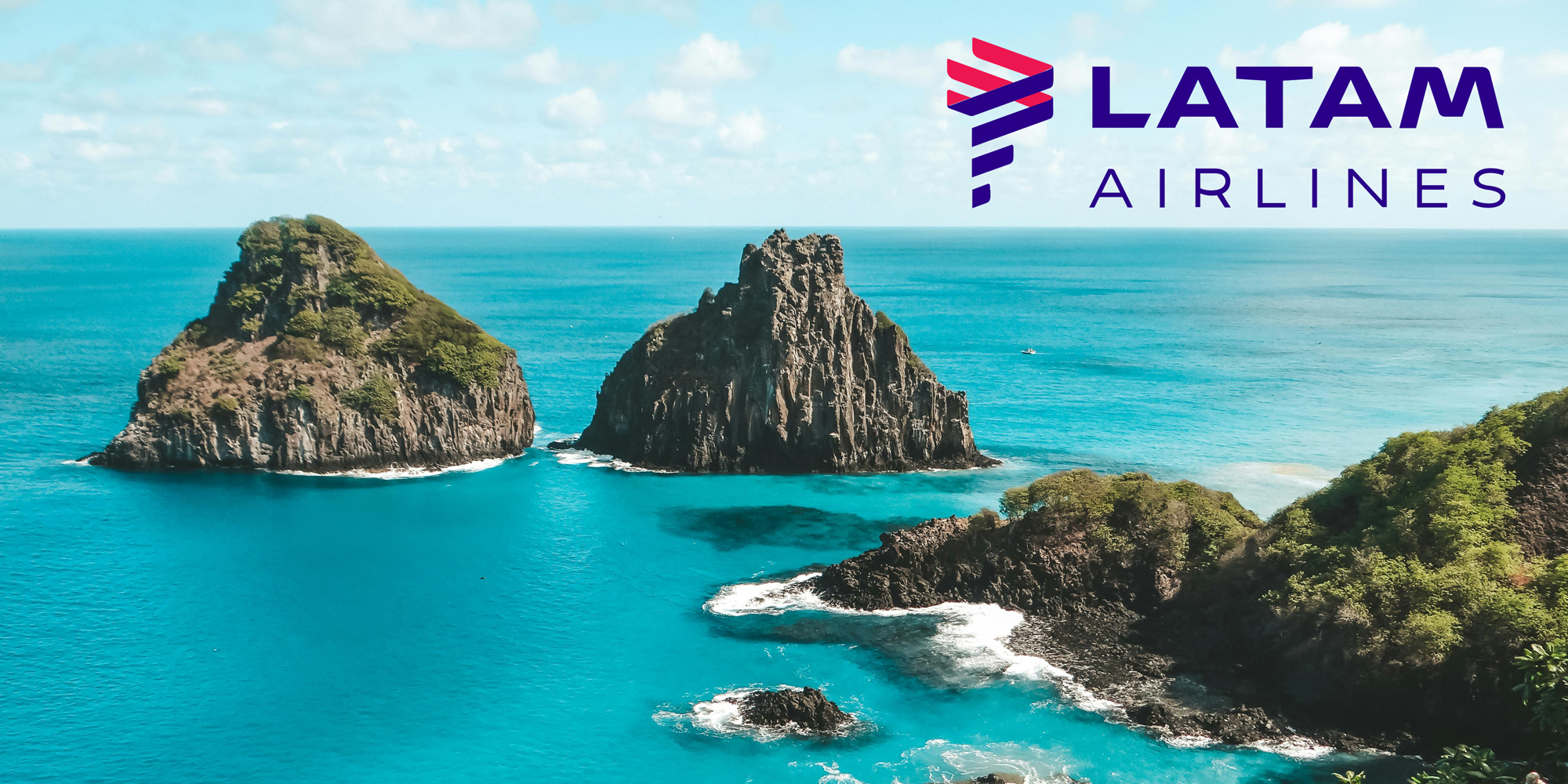 LATAM lança voos para Fernando de Noronha