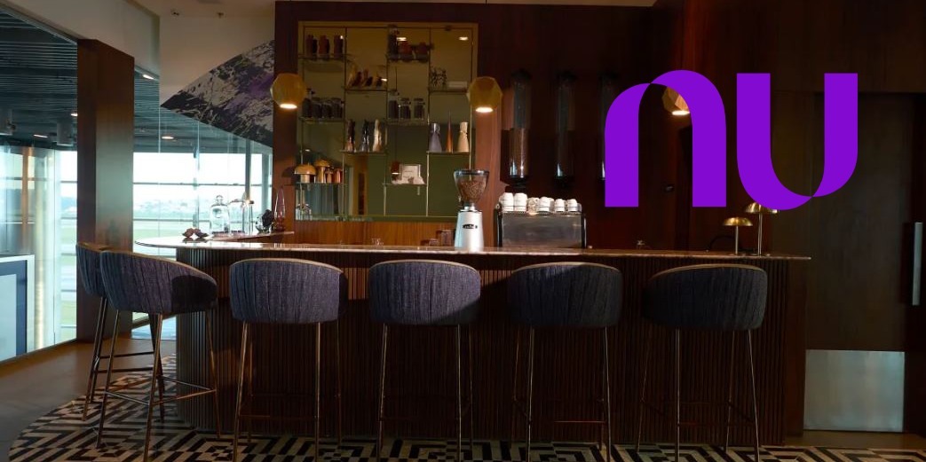 Conheça os detalhes da sala VIP do Nubank Ultravioleta no Aeroporto de Guarulhos