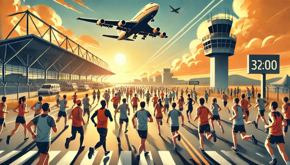 Flying Run Sunset - A corrida que vai movimentar o Aeroporto de Brasília abre inscrições!