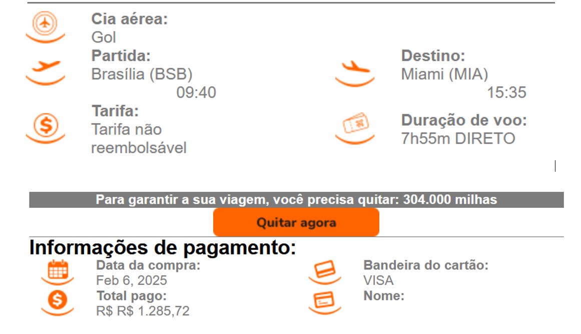 Compartilhando Emissões: Brasília para Miami voando GOL com milhas Smiles
