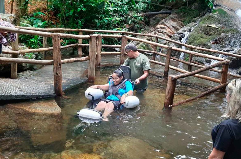 Parque Nacional do Itatiaia inaugura primeira cachoeira totalmente acessível