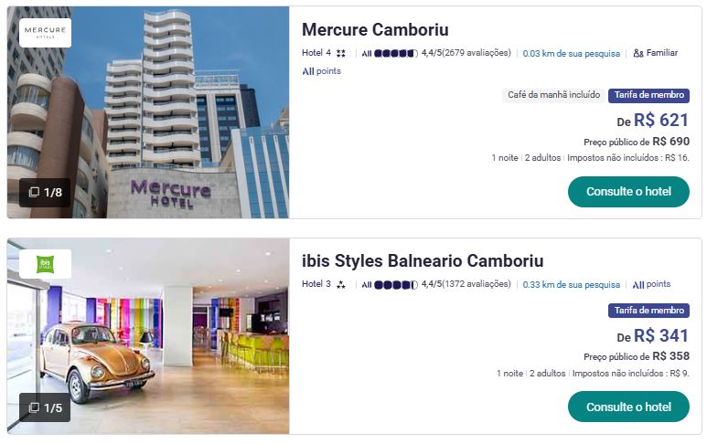 tarifa desconto associado