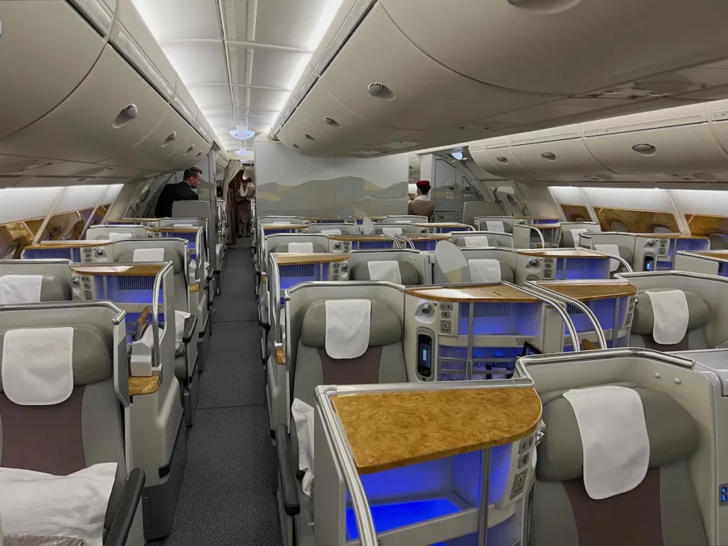 Conheça as melhores cabines de classe executiva