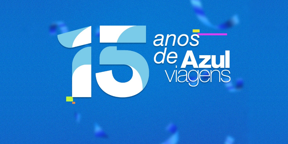 Acumule até 15 pontos Azul Fidelidade por real gasto em produtos Azul Viagens