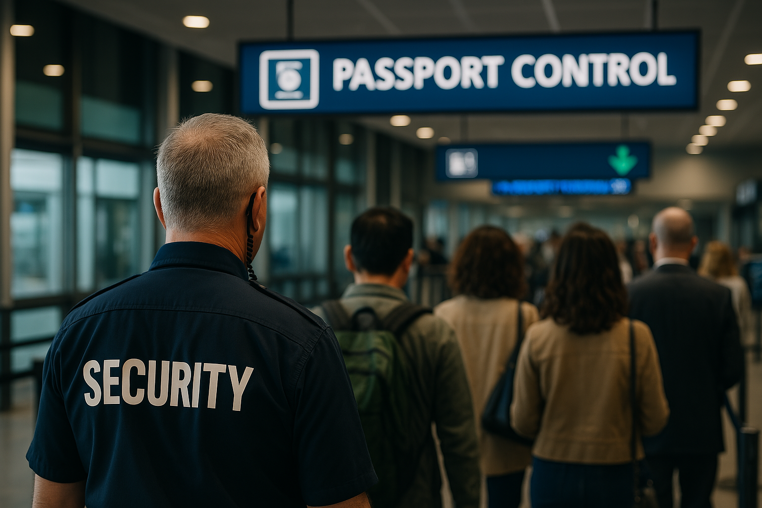 Mudança nos procedimentos de conexão nos Estados Unidos para voos longos