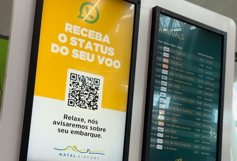 natal airport Aeroporto de Natal agora conta com serviço de informações de voos via WhatsApp