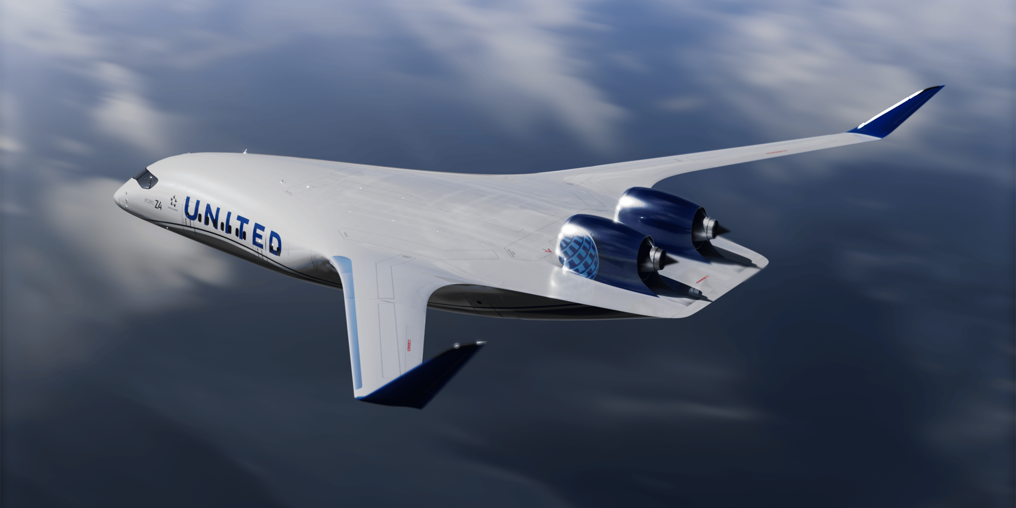 United Airlines aposta em aeronaves de asa integrada e fecha acordo com JetZero