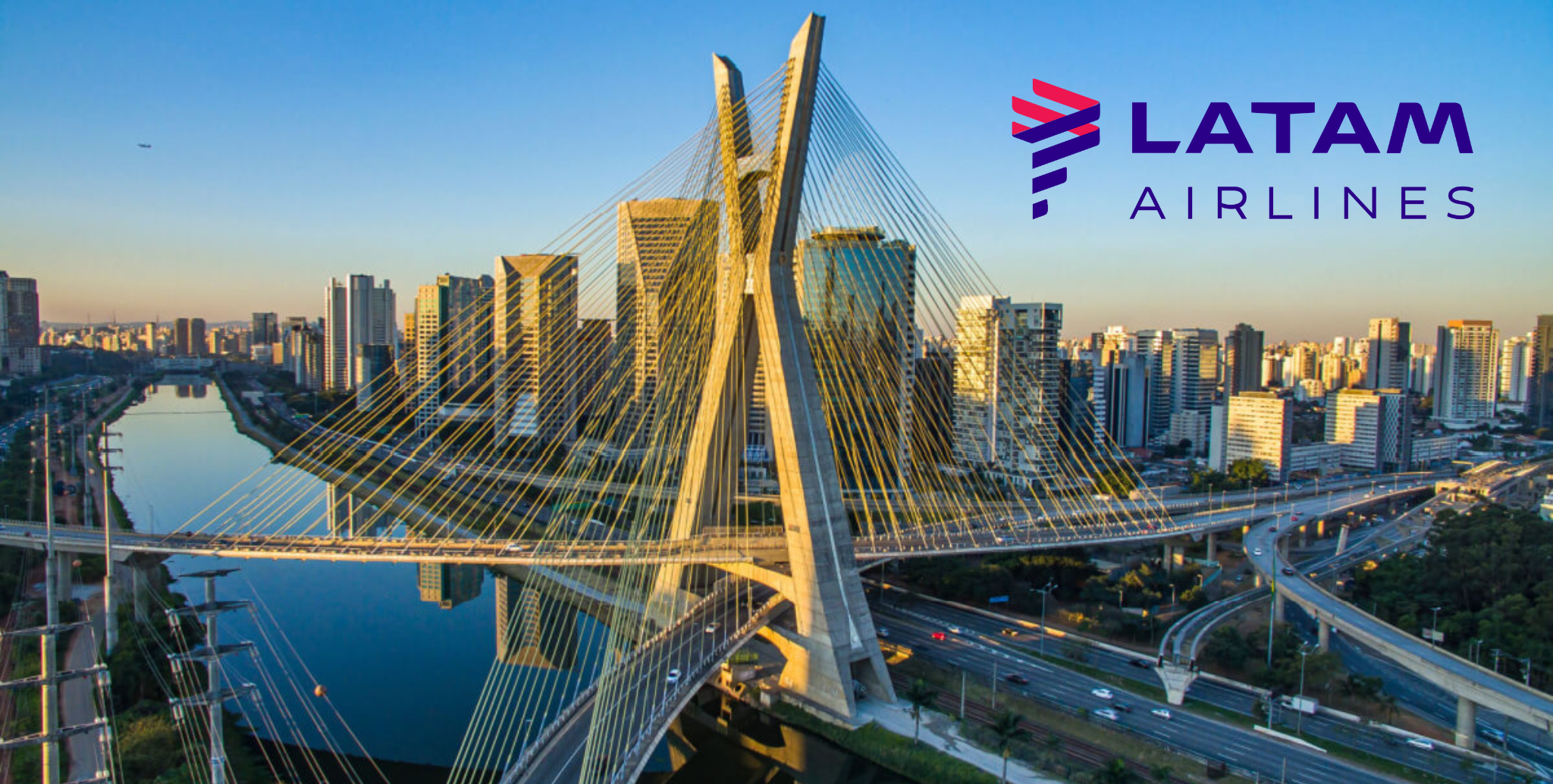 Trechos para São Paulo a partir de 3.930 milhas LATAM Pass