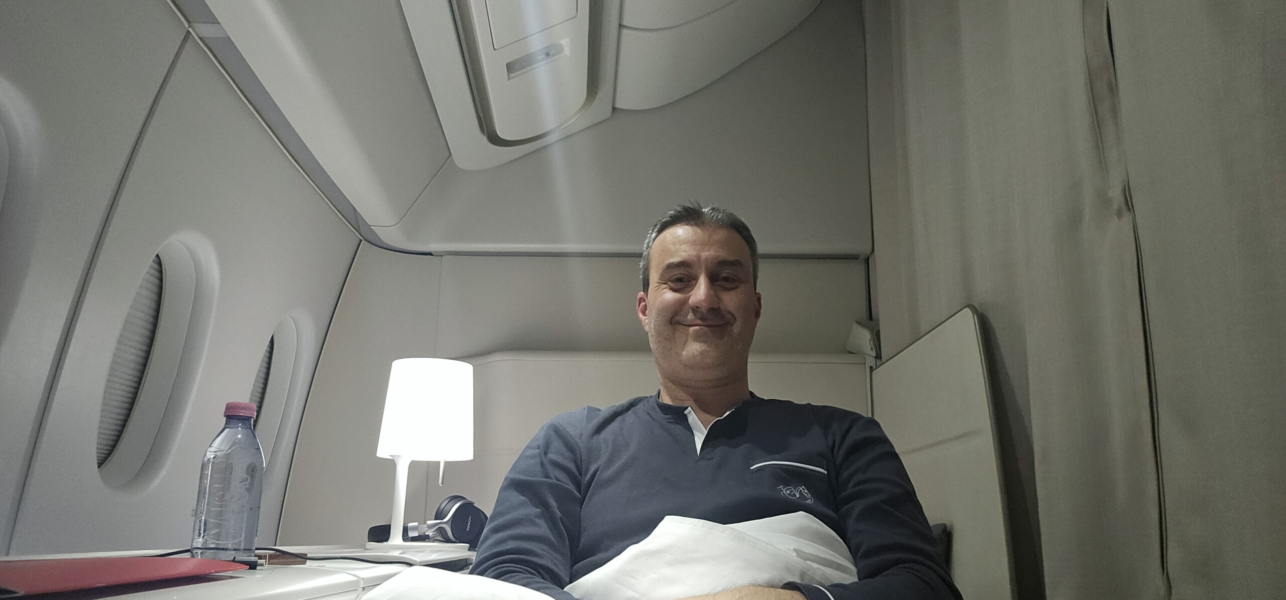 Compartilhando Emissões: Guarulhos para Munique voando na La Première da Air France