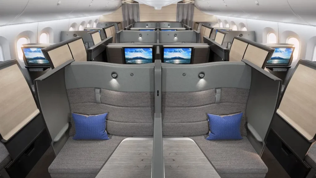 ANA divulga nova Classe Executiva The Room FX com assento sem reclinação