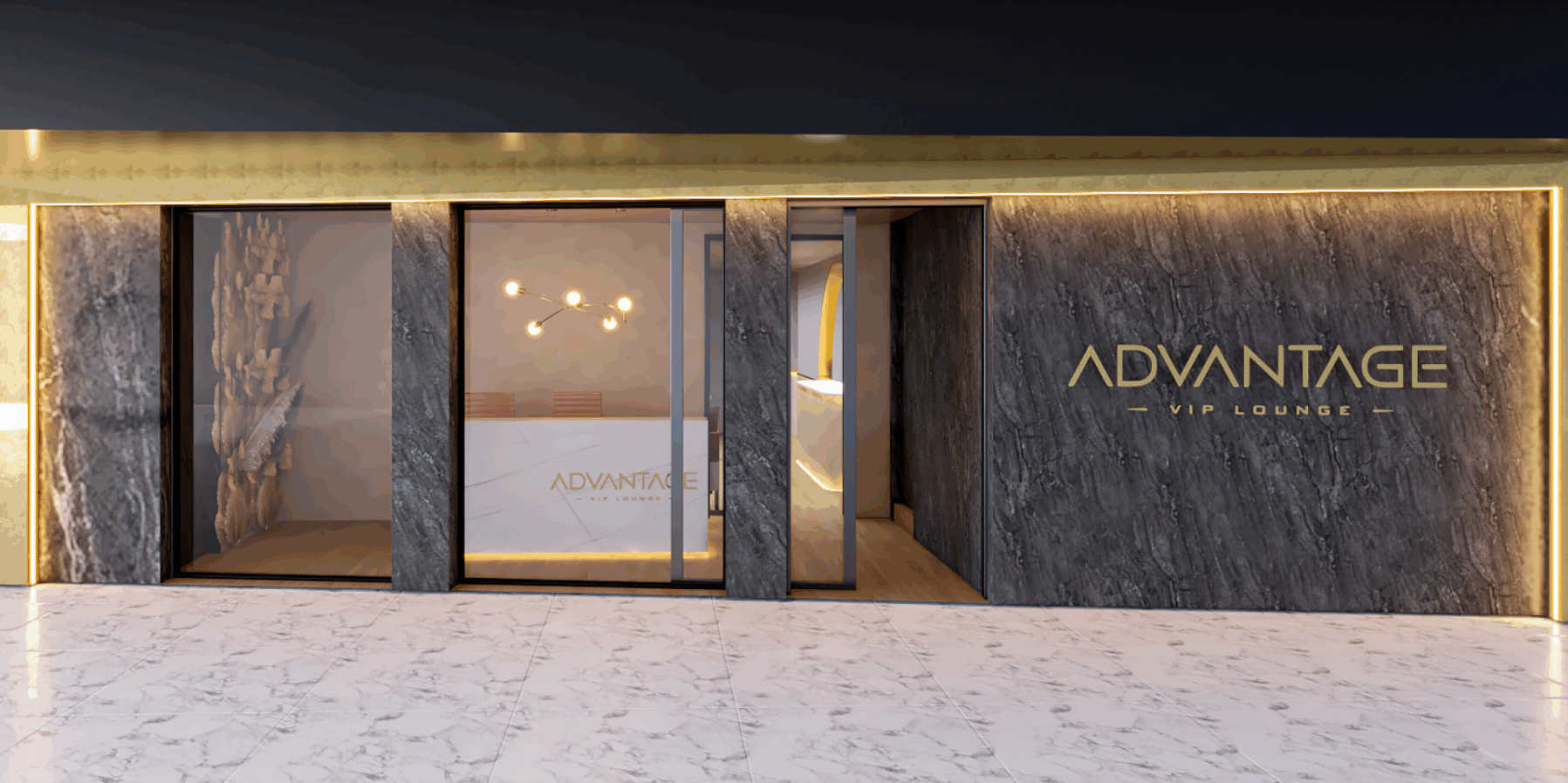 advantage, sala vip, lounge, maringá, texto, porta, construção, térreo, piso, placa, inverno