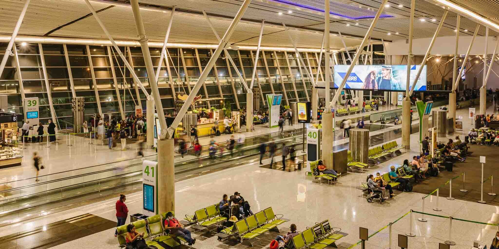 7540 aeroporto brasília taxas de embarque