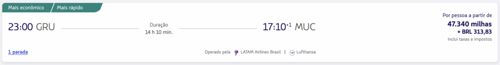passagens para a europa com milhas latam pass