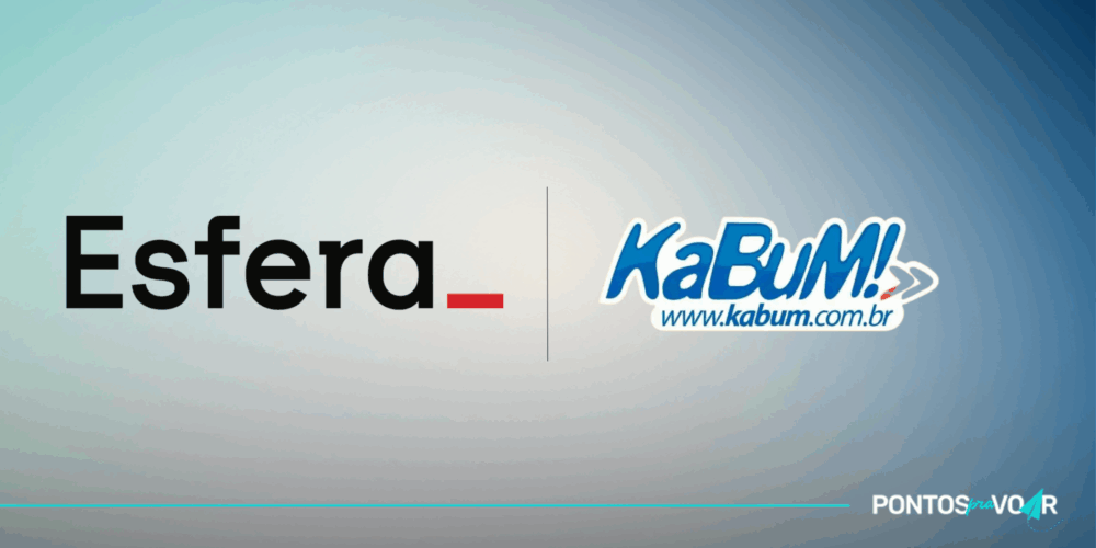 Esfera x kabum Cyber Monday! Esfera oferece até 5 pontos por real gasto em compras na KaBuM!
