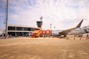 gol escada acessibilidade