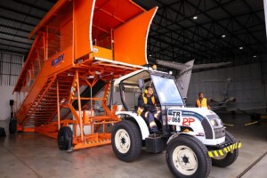 gol escada acessibilidade