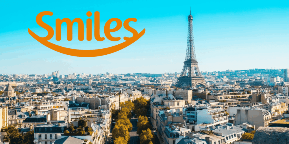 Smiles x Paris (reduzido) Alerta de passagens PPV! Voe com a Air France para Paris utilizando milhas Smiles
