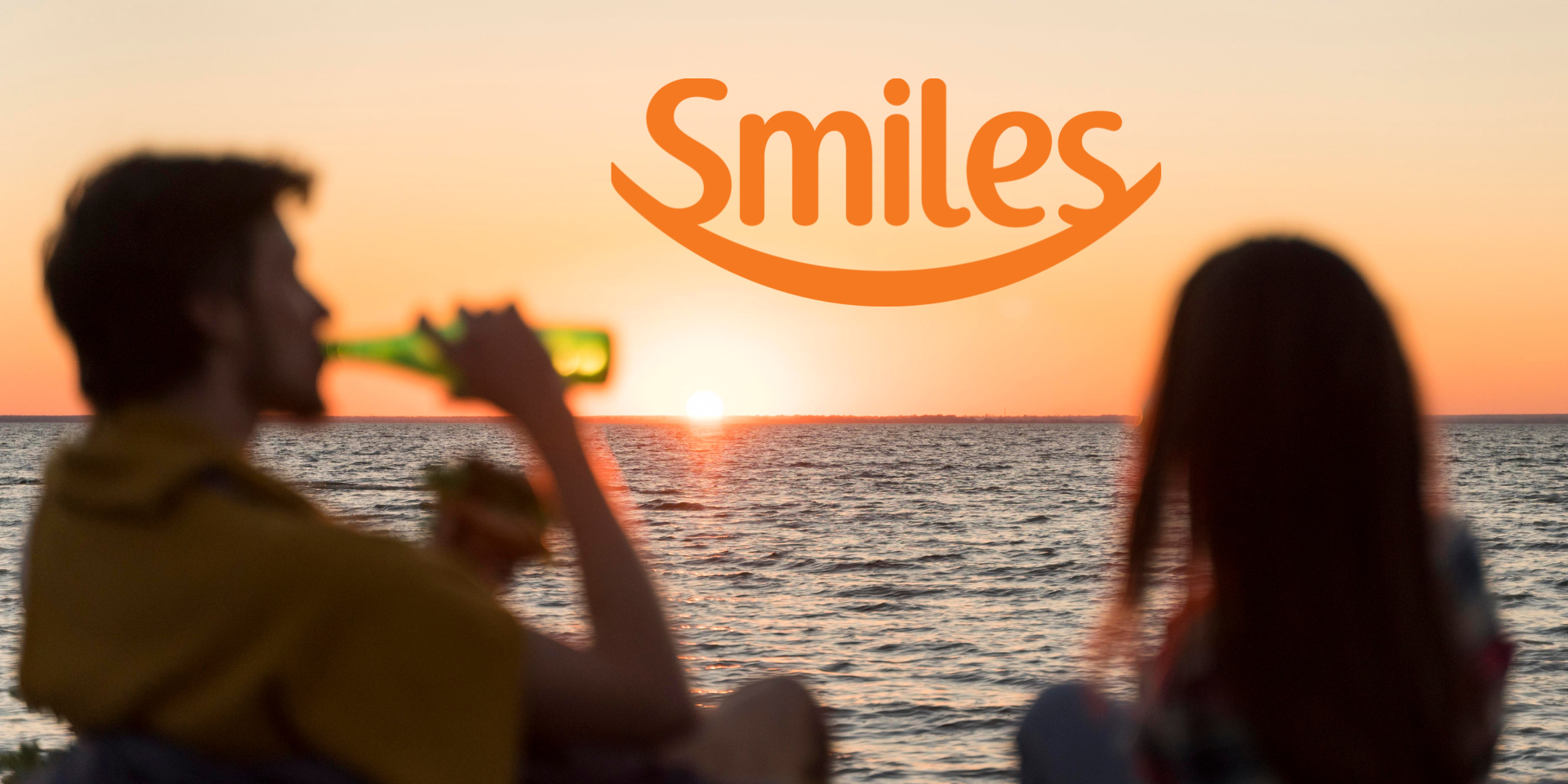 Smiles x banner 10 céu, água, outdoor, pessoa, roupas, lago, praia, pôr-do-sol