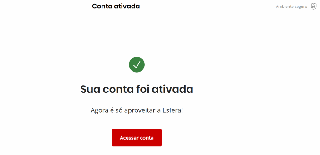 Aniversário da Esfera - Passo a passo de como criar sua conta