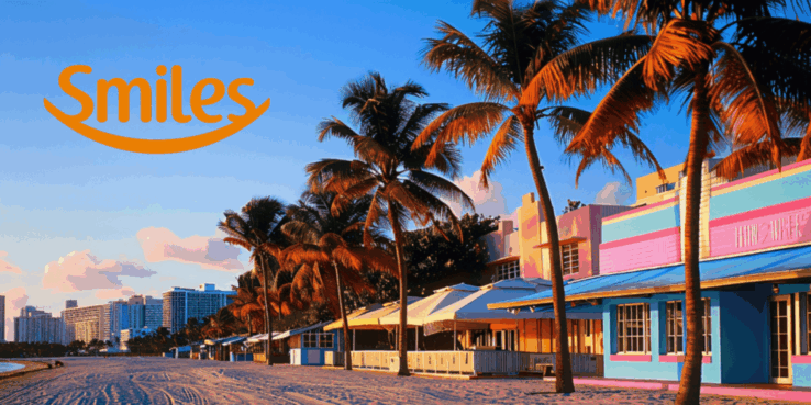Alerta de passagens PPV! Trechos para Miami a partir de 47 mil milhas Smiles + taxas