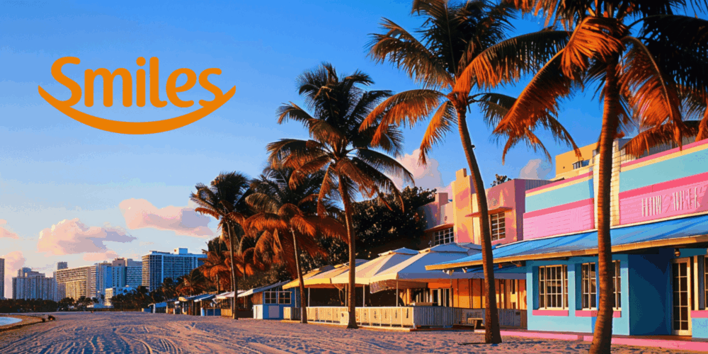 smiles x miami (reduzido Alerta de passagens PPV! Trechos para Miami a partir de 47 mil milhas Smiles + taxas