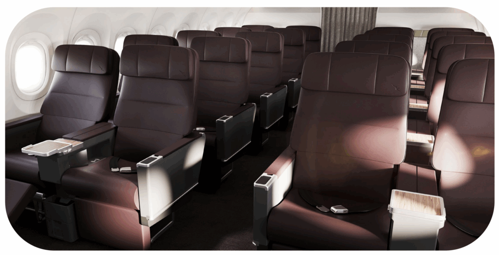 Classe executiva | Airbus A321XLR Qantas
