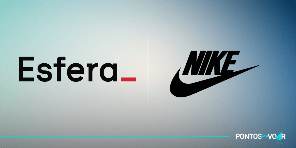 Esfera oferece até 7 pontos por real gasto em compras na Nike