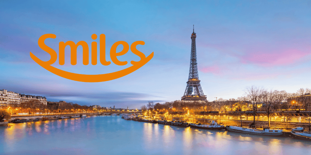 Alerta de passagens PPV! Visite Paris a partir de 86 mil milhas Smiles + taxas