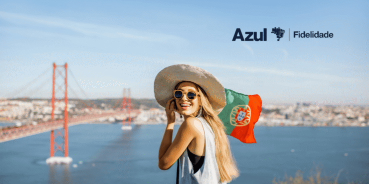 azul fidelidade banner portugal reduzido Alerta de passagens PPV! Viaje para Portugal a partir de 48.600 pontos Azul Fidelidade + taxas