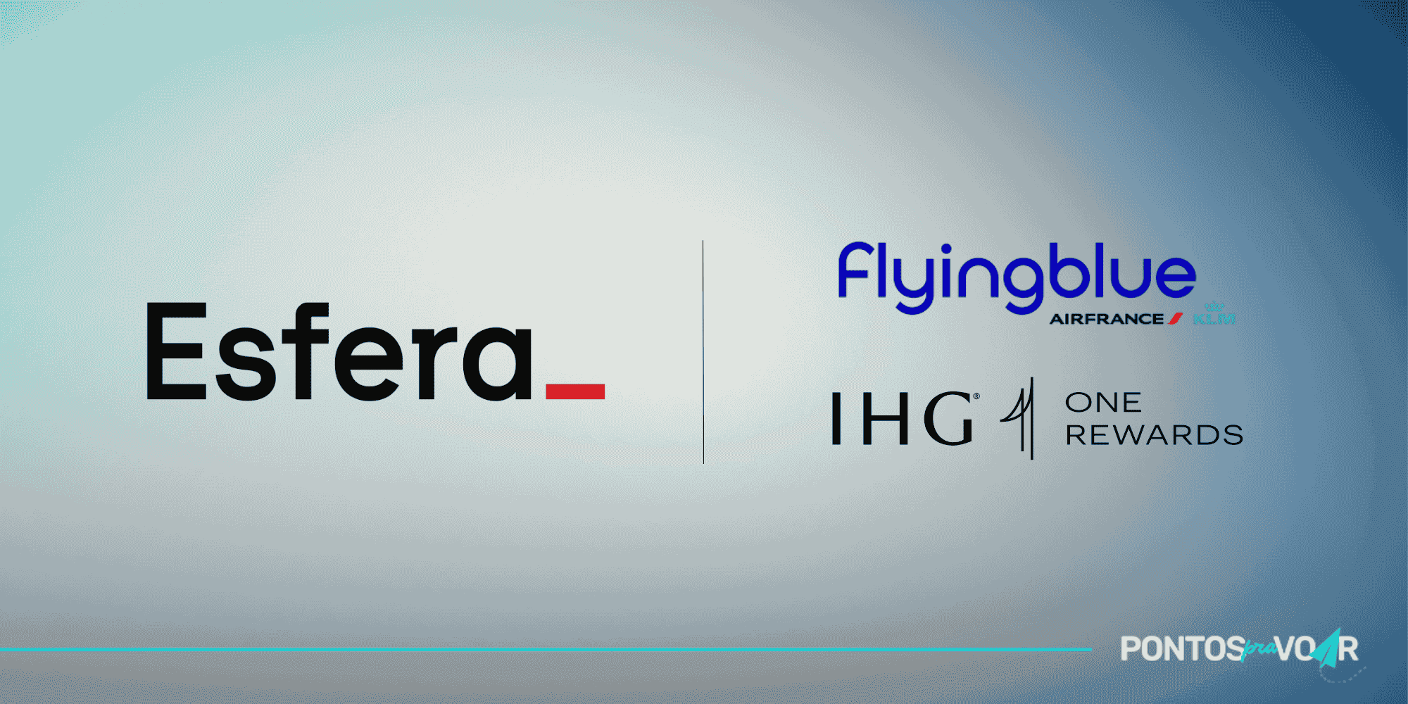 esfera-ihg-flying-blue Esfera adiciona dois novos parceiros para transferência de pontos e mais 11 lojas parceiras